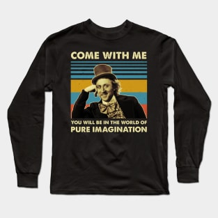 Willy Wonka's Pure Imagination Long Sleeve T-Shirt
